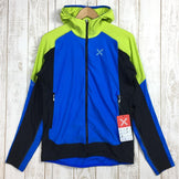 【Men's S ブルー系】Montura ( モンチュラ ) エレベーション マグリア Elevation Maglia マイクログリッド フリース ジャケット フーディ MMAP55X International Men's フリース アウター ジャケット トップス ウェア - 【公式】2ndGEAR（セカンドギア）Webショップ【登山用品・アウトドア用品専門 買取販売店】