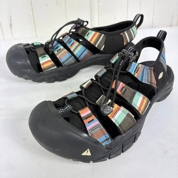 【Men's 27.5 ブラック系】 Keen ( キーン ) ニューポート エイチツー NEWPORT H2 Raya Black 水陸両用 トゥプロテクション フットウェア サンダル z00061488 Raya Black サンダル フットウェア