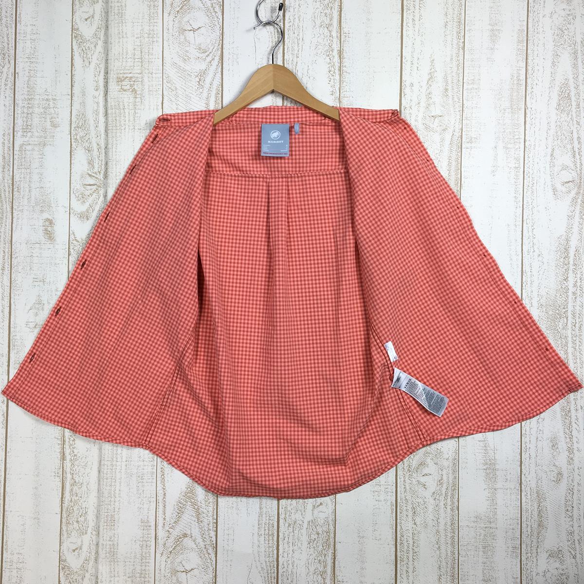 【Women's S ピンク系】 Mammut ( マムート ) アーダ シャツ Aada Shirt ショートスリーブ 1015-01240 Women's  化繊 ショートスリーブシャツ インナー シャツ トップス ウェア