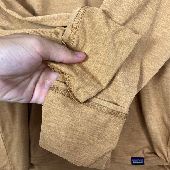 【Men's XS ブラウン系】 2023 Patagonia ( パタゴニア ) ロングスリーブ キャプリーン クール デイリー シャツ Long-Sleeved Capilene Cool Daily Shirt Trip Brown - Dark Trip Br
