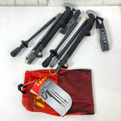 【130 ブラック系】 Leki ( レキ ) マイクロ バリオ タイタニウム 190 Micro Vario Titanium 190 アルミ ポール ストック トレッキングポール z00058394 トレッキングポール ポール ストック