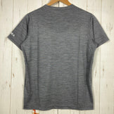 【Women's L グレー系】 Ridge Mountain Gear ( リッジマウンテンギア ) メリノ ベーシック ティー ショートスリーブ Merino Basic Tee Short Sleeve Heather Charcoal メリノウール ウェア ト