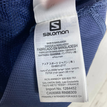 【Women's M Navy】 Salomon Outspeed Shorts Pants Polyester Apparel Bottoms Shorts Softshell z00054608 Softshell Shorts Short