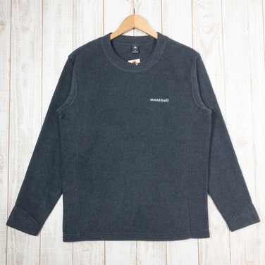 【Men's S グレー系】 Montbell ( モンベル ) クリマプラス 100 ライトスウェット ポリエステル 1106753 Asian Men's フリース アウター ジャケット トップス ウェア - 【公式】2ndGEAR（セカンドギア）Webショップ【登山用品・アウトドア用品専門 買取販売店】