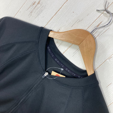【Men's L ブラック系】 Golite ( ゴーライト ) ハーフジップ トレイル シャツ Half Zip Trail Shirt 生産終了モデル 入手困難 ポリエステル ウェア トップス インナー シャツ ショートスリーブシャツ 化繊 z00059881