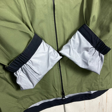 Men's M Green Millet Typhon 50000 Stretch Jacket, Nylon, Outerwear, Rain Shell, z00053730