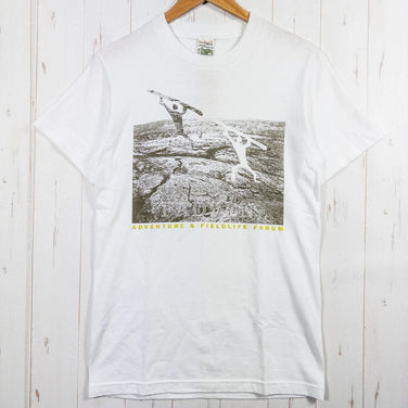 [男女通用小号白色] 1990 年代巴塔哥尼亚 FADVEN 探险与野外生活论坛有益 T 恤，复古，原创，很难找到，白色标签，1990 年代初期