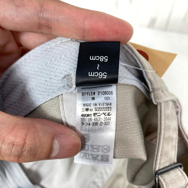 【M アイボリー系】 Montbell ( モンベル ) 50th ウォッシュアウト コットン キャップ 50th Wash Out Cotton Cap コットン ウェア ウェア小物 ヘッドウェア キャップ z00056307  キャップ ヘッドウェア