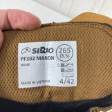 【Unisex 26.5cm ベージュ系】 Sirio ( シリオ ) ピーエフ 302 P.F.302 Maron GORE-TEX｜Vibram｜3E+ ワイド 幅広モデル フットウェア トレッキングブーツ z00060553 Maron トレッキングブーツ フットウェア
