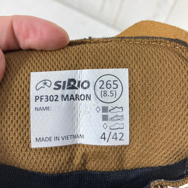 【Unisex 26.5cm ベージュ系】 Sirio ( シリオ ) ピーエフ 302 P.F.302 Maron GORE-TEX｜Vibram｜3E+ ワイド 幅広モデル フットウェア トレッキングブーツ z00060553 Maron トレッキングブーツ フットウェア