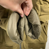 The North Face Men's Insulation Bomber Jacket, Size Small, Green. Polyester outerwear with synthetic insulation. (z0005)