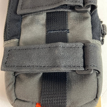 Gregory 橙色佩斯利花纹软垫收纳包 S 号（均码，灰色） - 已停产型号，难寻，旧标签，尼龙袋，收纳袋，外置口袋，z00055549，橙色佩斯利花纹