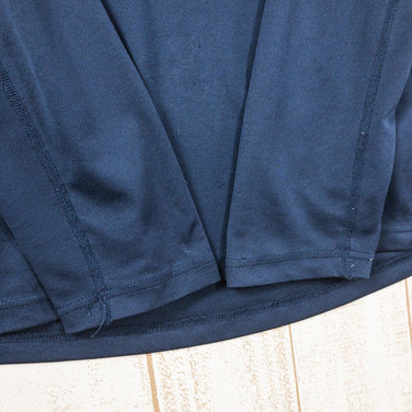 【Men's S ネイビー系】 Patagonia ( パタゴニア ) ロングスリーブ フォアランナー ジップネック Long-Sleeved Fore Runner Zip-Neck ポリエステル 23690 International Men's NVYB 化繊 - 【公式】2ndGEAR（セカンドギア）Webショップ【登山用品・アウトドア用品専門 買取販売店】