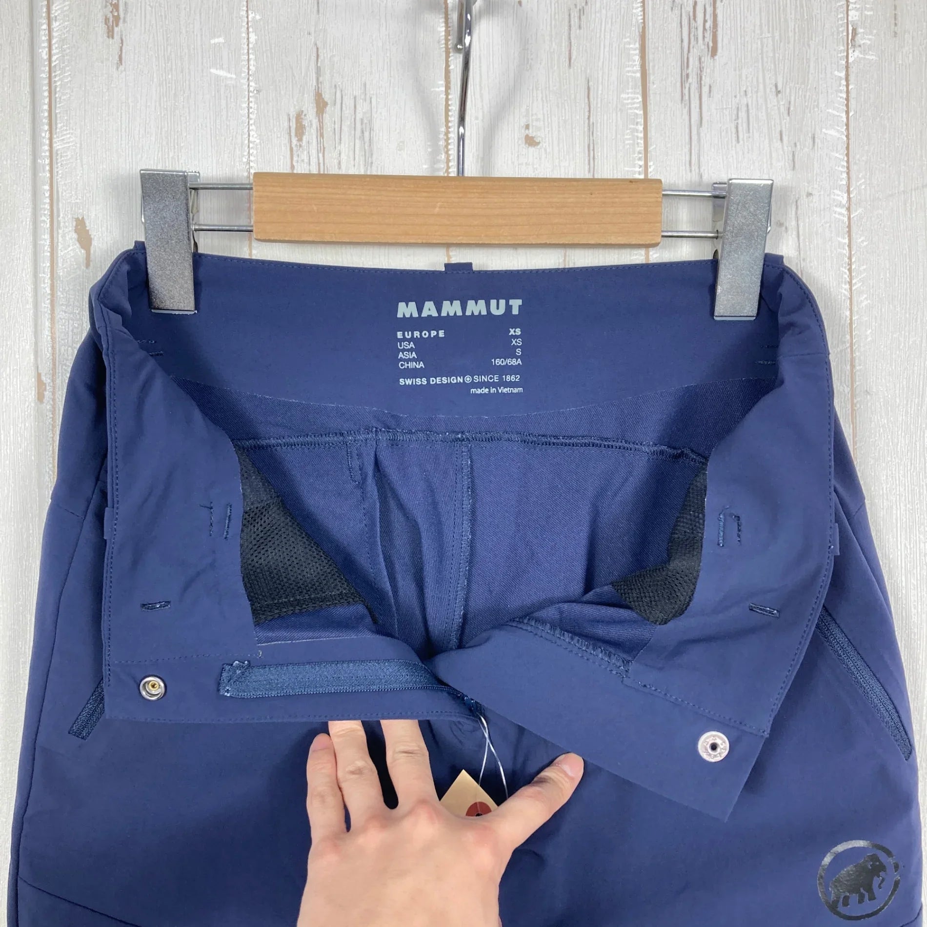 MAMMUT トレッカーズパンツネイビー パンツL MAMMUT(マムート