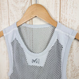 【Men's S/M グレー系】 Millet ( ミレー ) ドライナミック メッシュ ノースリーブ クルー MIV01248 Men's タンクトップ ノースリーブシャツ インナー シャツ トップス ウェア - 【公式】2ndGEAR（セカンドギア）Webショップ【登山用品・アウトドア用品専門 買取販売店】