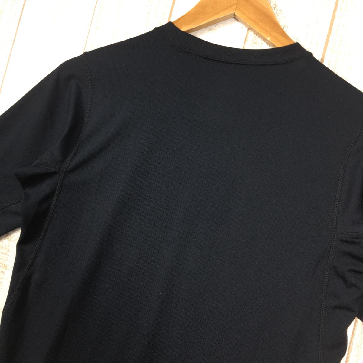 【男款S黑】Snowpeak Pe Power Dry S/S Tee T恤Polartec Power Dry男士合成纤维短袖T恤圆领内搭衬衫上衣