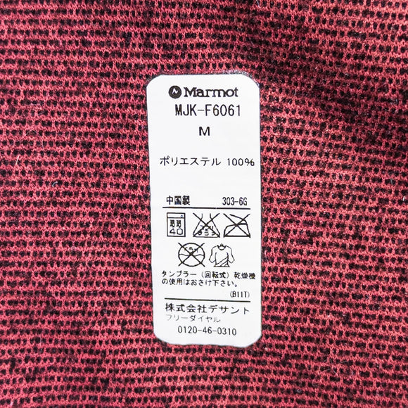 【Men's M レッド系】 Marmot ( マーモット ) ヒートナビ ハーフジップ フーディ ポリエステル ウェア トップス アウター ジャケット フリース z00052917  フリース アウター ジャケット トップス ウェア