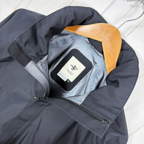【Men's S ブラック系】 Foxfire ( フォックスファイヤー ) リープ ライト ジャケット Leap Light Jacket ポリエステル ウェア トップス アウター ジャケット ウィンドシェル GORE-TEX Windstopper ( ゴアテッ