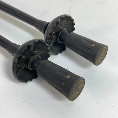 One Size Purple Kizaki Trekking Poles, 3-Section Walking Sticks, Set of 2, Aluminum, Trekking Poles, z00054186