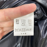【Men's S ブラック系】 Nanga ( ナンガ ) プルオーバー ダウン ジャケット Pullover Down Jacket 生産終了モデル 入手困難 ネイタルデザイン Natal Design リスト List トリプルネーム コラボ ダウン ウェア ト