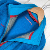 Mammut Thermal Pro Globalin 女款抓绒外套，小号，蓝色。聚酯纤维抓绒面料。采用 Polartec Thermal Pro 保暖科技。(z00054203)