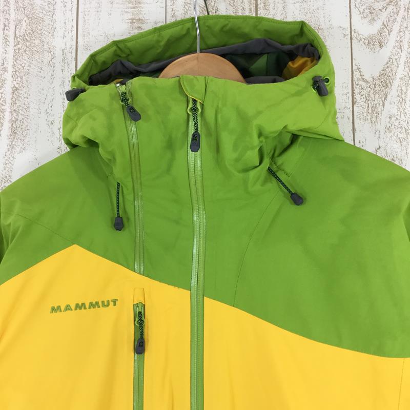 【Men's S イエロー系】 Mammut ( マムート ) エリッツ ジャケット Eriz Jacket 1010-14180 International Men's 6151 Peridot-Yellow 化繊インサレーション アウター ジャケット トップス