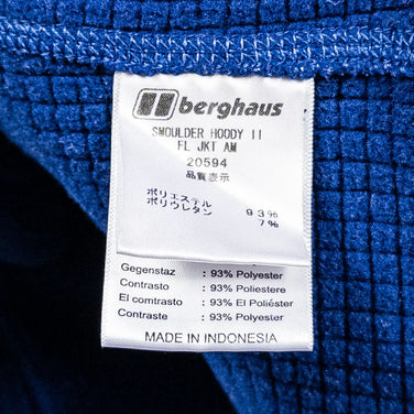 【Men's L ブルー系】 Berghaus ( バーグハウス ) スモルダー フーディ ジャケット Smoulder Hoody Jacket ポリエステル ウェア トップス アウター ジャケット フリース z00052262 フリース アウター ジャケット - 【公式】2ndGEAR（セカンドギア）Webショップ【登山用品・アウトドア用品専門 買取販売店】