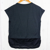 【Women's M ブラック系】 Cw-X ( シーダブリューエックス ) アウター トップ ヨガウエア Tシャツ(半袖) OUTER TOP YOGA WEAR T-SHIRT (SHORT SLEEVE) ポリエステル ウェア トップス インナー シャツ ショート - 【公式】2ndGEAR（セカンドギア）Webショップ【登山用品・アウトドア用品専門 買取販売店】