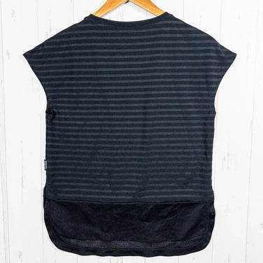 【Women's M ブラック系】 Cw-X ( シーダブリューエックス ) アウター トップ ヨガウエア Tシャツ(半袖) OUTER TOP YOGA WEAR T-SHIRT (SHORT SLEEVE) ポリエステル ウェア トップス インナー シャツ ショート - 【公式】2ndGEAR（セカンドギア）Webショップ【登山用品・アウトドア用品専門 買取販売店】