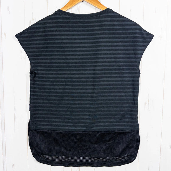 【Women's M ブラック系】 Cw-X ( シーダブリューエックス ) アウター トップ ヨガウエア Tシャツ(半袖) OUTER TOP YOGA WEAR T-SHIRT (SHORT SLEEVE) ポリエステル ウェア トップス インナー シャツ ショート - 【公式】2ndGEAR（セカンドギア）Webショップ【登山用品・アウトドア用品専門 買取販売店】