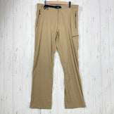 【Men's L ベージュ系】 Montbell ( モンベル ) ストレッチ ライト パンツ Stretch Light Pants 1WAYストレッチ はっ水加工 薄手 ナイロン ウェア ボトムス ロングパンツ ソフトシェル z00061373  ソフトシェル