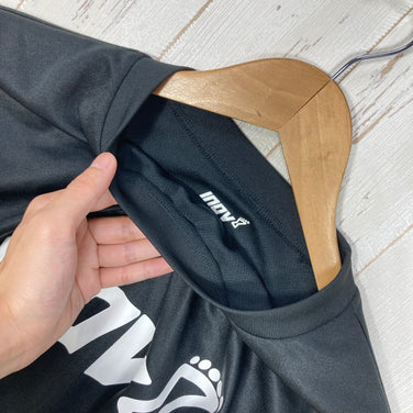 【Men's M ブラック系】 Inov8 ( イノヴェイト ) ゲット ア グリップ ショートスリーブ ティー Get a Grip Short Sleeve Tee ポリエステル ウェア トップス インナー シャツ ショートスリーブTシャツ クルーネック 化繊