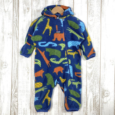 【Baby's 24M ネイビー系】 Patagonia ( パタゴニア ) ベビー シンチラ バンティング Baby Synchilla Bunting フリース カバーオール ロンパース おくるみ アニマル柄 60118 International Baby's - 【公式】2ndGEAR（セカンドギア）Webショップ【登山用品・アウトドア用品専門 買取販売店】