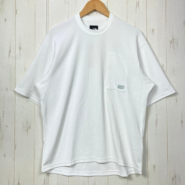 【Unisex S ホワイト系】 The North Face ( ザ・ノースフェイス ) ショート スリーブ エンライド ワッフル ティー Short Sleeve Enride Waffle Tee ポリエステル ウェア トップス インナー シャツ ショートスリー