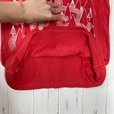 【Women's S レッド系】 Patagonia ( パタゴニア ) オーガニックコットン リバー ショートスリーブ ティー Organic Cotton River Short Sleeve Tee オーガニックコットン ウェア トップス インナー シャツ ショ
