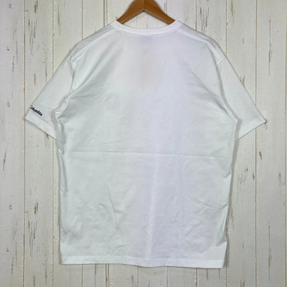 【Men's XL ホワイト系】 Columbia ( コロンビア ) アーバン ハイク ショート スリーブ Tシャツ Urban Hike Short Sleeve Tee 吸湿速乾 UVカット UPF40 ポリエステル ウェア トップス インナー シャツ ショート