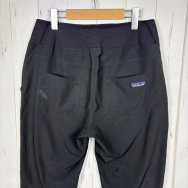 2017 Patagonia Happy Hike Studio 女款小号裤，黑色。涤纶软壳裤 (z00055705)。