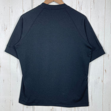 【Men's M ブラック系】 Goldwin ( ゴールドウィン ) リポーズ Tシャツ Re-Pose T-Shirt C3fit（シースリーフィット） ポリエステル ウェア トップス インナー シャツ ショートスリーブTシャツ クルーネック 化繊 z00058
