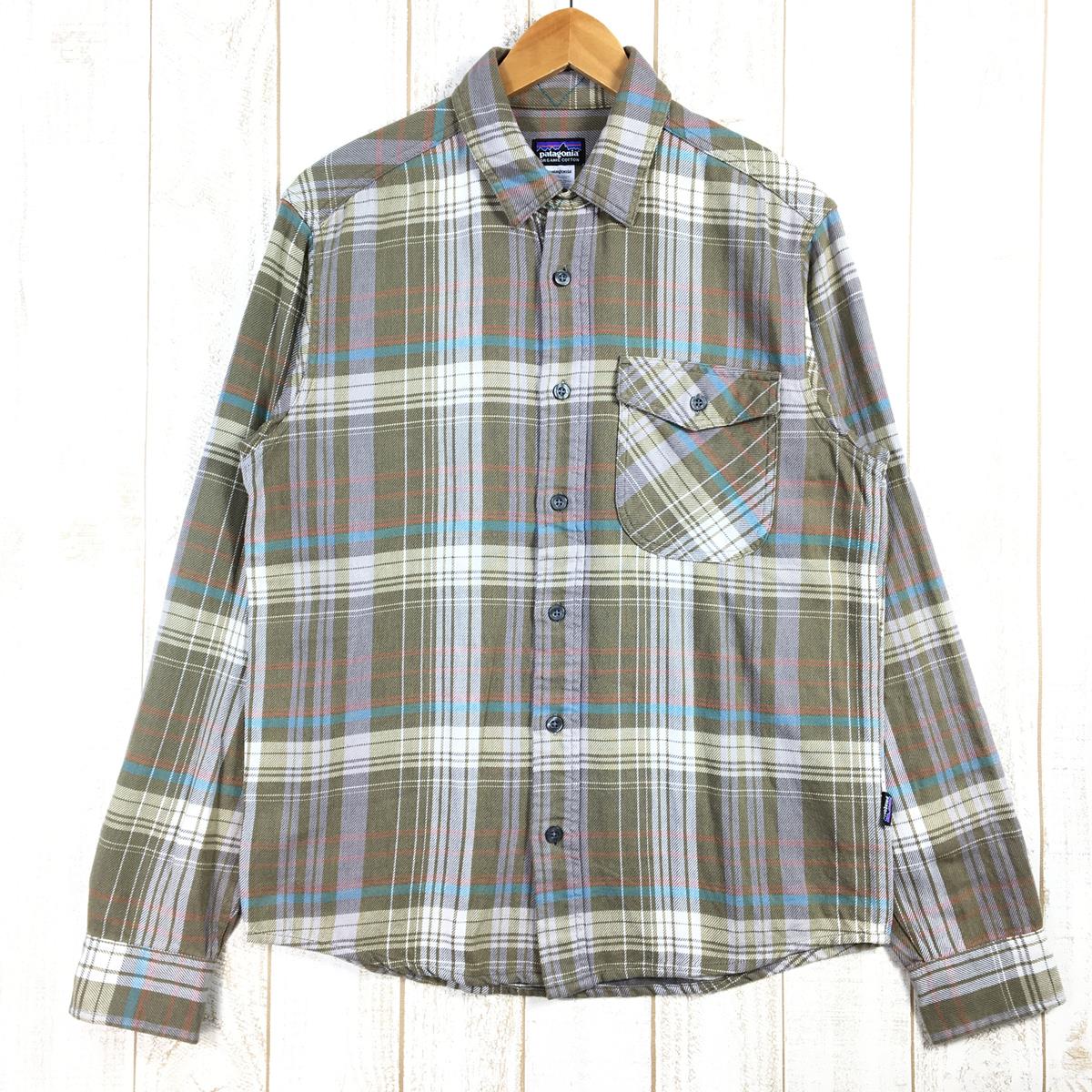 【Men's S グリーン系】 Patagonia ( パタゴニア ) ロングスリーブ アイアン リッジ シャツ Long Sleeved Iron Ridge Shirt 生産終了モデル 入手困難 52240 International Men's TPFG コッ