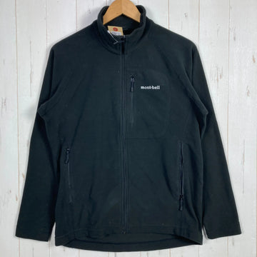 【Men's M ブラック系】 Montbell ( モンベル ) シャミース ジャケット Shammies Jacket ポリエステル ウェア トップス アウター ジャケット フリース z00054820  フリース アウター ジャケット トップス ウェア