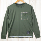 【Men's XS グリーン系】 Mountain Martial Arts | Mma ( マウンテンマーシャルアーツ ) ドライ ポケット ロング Tシャツ Dry Pocket Long Tee Khaki（カーキ×タイガーカモ） ポリエステル ウェア トップス - 【公式】2ndGEAR（セカンドギア）Webショップ【登山用品・アウトドア用品専門 買取販売店】