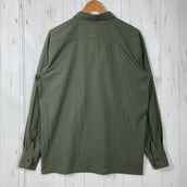 【Men's M グリーン系】 Static ( スタティック ) マーセド リバー ロングスリーブ シャツ Merced River L/S Shirts Oregano ナイロン ウェア トップス インナー シャツ ロングスリーブシャツ 化繊 z00059641