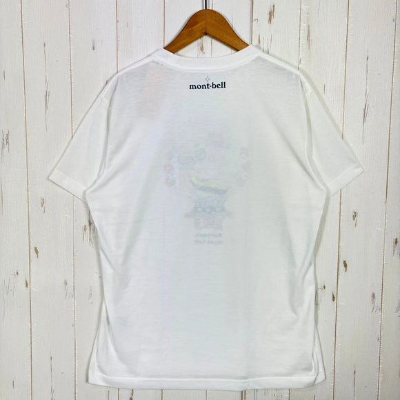【Men's S ホワイト系】 Montbell ( モンベル ) ウイックロン ご当地 ティーシャツ 福岡県限定 ポリエステル ウェア トップス インナー シャツ ショートスリーブTシャツ クルーネック 化繊 z00061320  化繊 ショートスリーブTシャツ