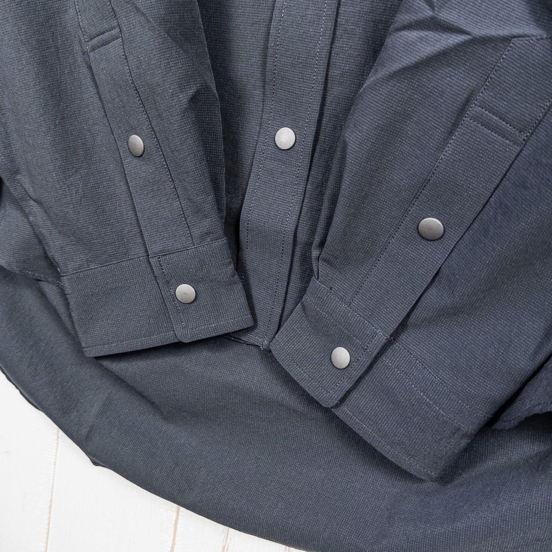 【Men's M グレー系】 Ridge Mountain Gear ( リッジマウンテンギア ) フーデッド ロングスリーブ シャツ Hooded Long Sleeve Shirt Coast Grey ポリエステル ウェア トップス インナー シャツ フーデ - 【公式】2ndGEAR（セカンドギア）Webショップ【登山用品・アウトドア用品専門 買取販売店】