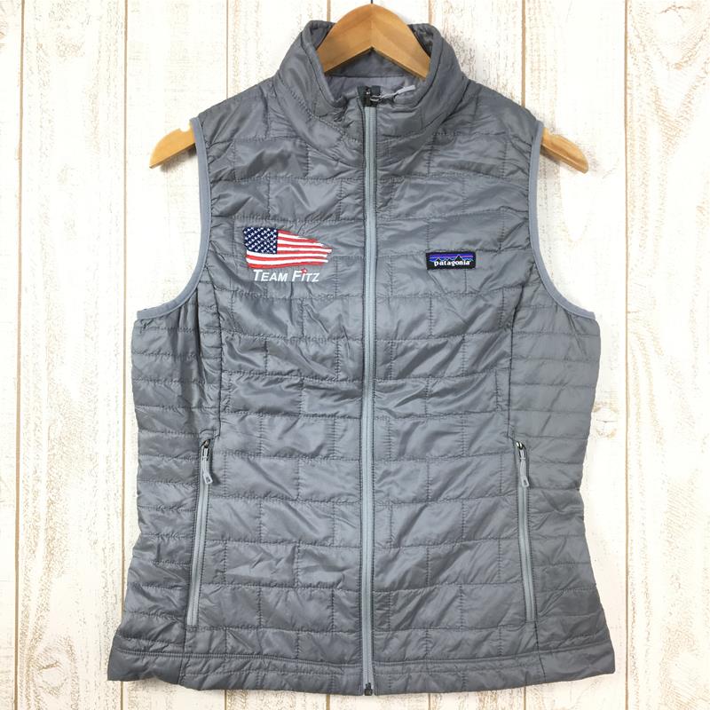 【Women's M グレー系】 Patagonia ( パタゴニア ) ナノパフ ベスト Nano Puff Vest プリマロフト ゴールド インサレーション ユニフォーム 入手困難 84247 International Women's FEA Feather