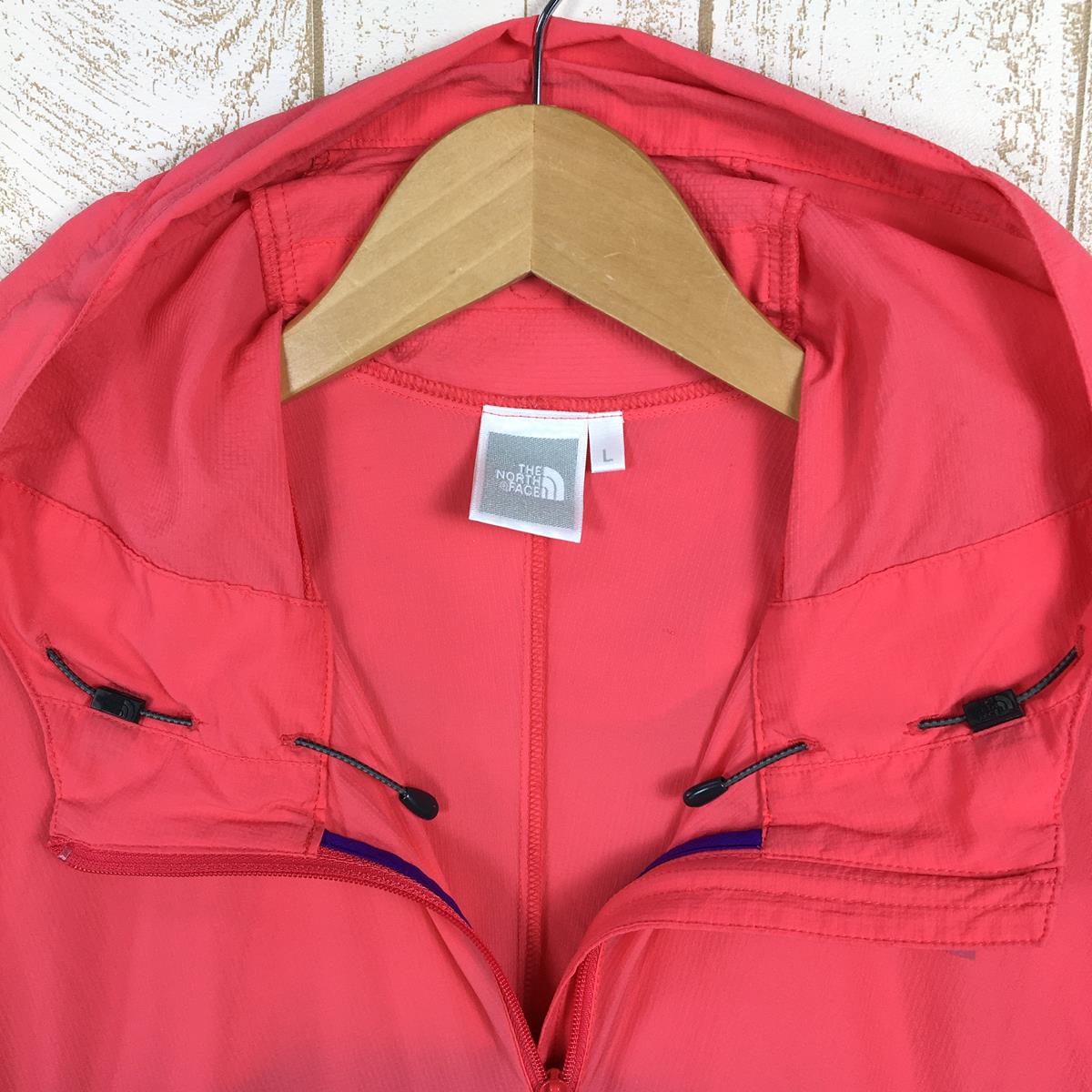 【Women's L ピンク系】 The North Face ( ザ・ノースフェイス ) スワローテイル フーディ Swallowtail Hoodie ウィンドシェル ジャケット NPW71409 Asian Women's  ウィンドシェル アウター ジャケット