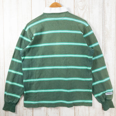 【Men's M グリーン系】 Barbarian ( バーバリアン ) ラグビーシャツ ラガーシャツ レギュラーカラー カナダ製 コットン ウェア トップス インナー シャツ ロングスリーブシャツ z00050141 ロングスリーブシャツ インナー シャツ トッ - 【公式】2ndGEAR（セカンドギア）Webショップ【登山用品・アウトドア用品専門 買取販売店】