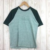 【Men's XL グリーン系】 80S Longs Peak ラグラン ヘザー Tシャツ 希少なアウトドアTシャツ ビンテージ International Men's 化繊 ショートスリーブTシャツ クルーネック インナー シャツ トップス ウェア - 【公式】2ndGEAR（セカンドギア）Webショップ【登山用品・アウトドア用品専門 買取販売店】