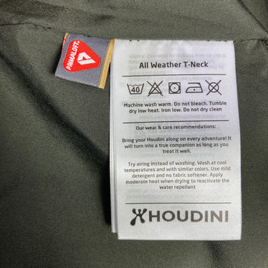 【Unisex L グレー系】 Houdini ( フーディニ ) オール ウェザー Tネック All Weather T-Neck 化繊ダウン ウェア トップス アウター ジャケット 化繊インサレーション z00056535  化繊インサレーション アウター ジャ