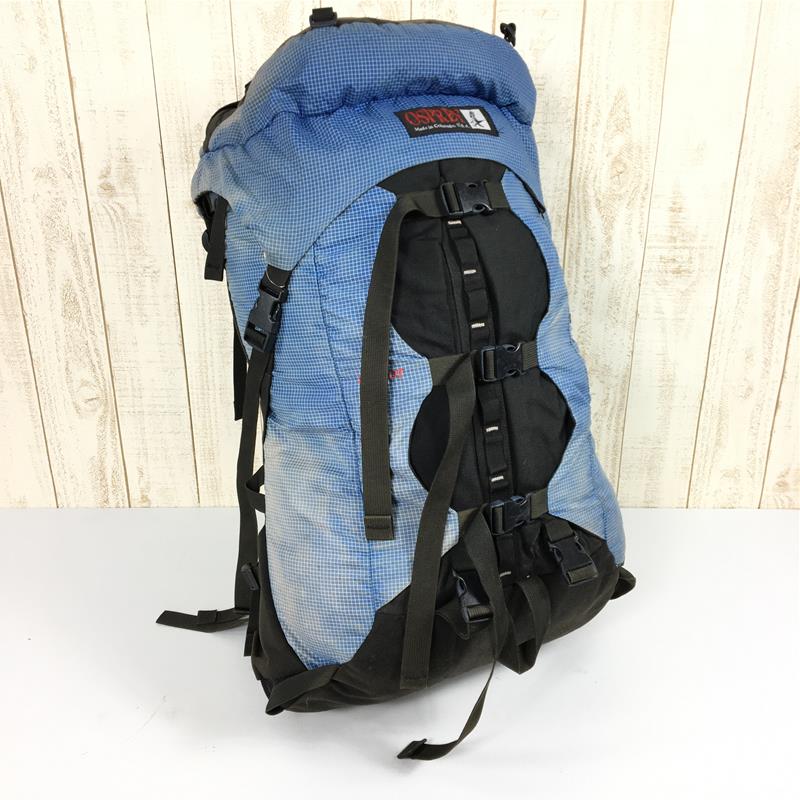 [S Blue] Osprey Zealot Backpack Straight Jacket System Made in USA Sapphire Blue X-Pac Spectra Hard to find Blue Sapphire X-Pac Spectra Capacity [30L ~